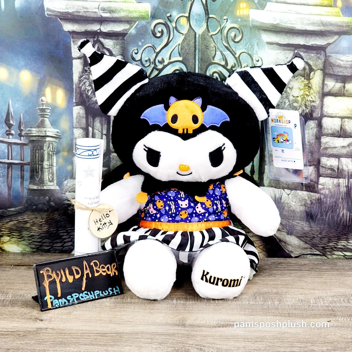 Kuromi build a bear factory brand new