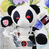 Rare Build A Bear Marvel Deadpool 30th Anniversary Plush, 2 Katana Blades (Sealed) Happy 30 Years