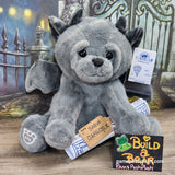 NEW Build a Bear Gargoyle Loveable Legends w Wings 15" Halloween 2024 Plush Gray