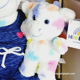 Build-A-Bear Splatter Cow & Mini Beans Cow Easter Spots Pastel Build A Bear