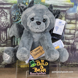 NEW Build a Bear Gargoyle Loveable Legends w Wings 15" Halloween 2024 Plush Gray