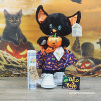 Build A Bear Vampire Bat & Mini Beans Plush Halloween 2023 Dress Clothes Pumpkin