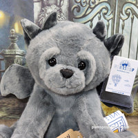 NEW Build a Bear Gargoyle Loveable Legends w Wings 15" Halloween 2024 Plush Gray