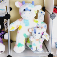 Build-A-Bear Splatter Cow & Mini Beans Cow Easter Spots Pastel Build A Bear