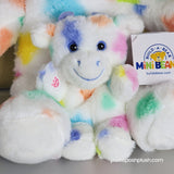 Build-A-Bear Splatter Cow & Mini Beans Cow Easter Spots Pastel Build A Bear