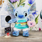 打造一只熊 Disney100 Stitch 庆典毛绒 Disney 100 和 Stitch 拖鞋