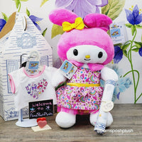 Build A Bear MY MELODY 卡哇伊 Hello Kitty 三丽鸥连衣裙和图案 T 恤毛绒玩具