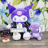 打造一只小熊 Sanrio 16 英寸 KUROMI，BAKU 迷你 8 英寸 Hello Kitty 睡袋毛绒圣诞