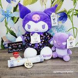 打造一只小熊 Sanrio 16 英寸 KUROMI，BAKU 迷你 8 英寸 Hello Kitty 睡袋毛绒圣诞