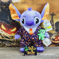 打造一只熊迪士尼万圣节 STITCH 毛绒套装套装弗兰肯斯坦手腕 2023 年