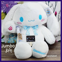 拼搭一只小熊 JUMBO Cinnamoroll 36 英寸带蝴蝶结 Hello Kitty 三丽鸥毛绒玩具