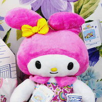 Build A Bear MY MELODY 卡哇伊 Hello Kitty 三丽鸥连衣裙和图案 T 恤毛绒玩具