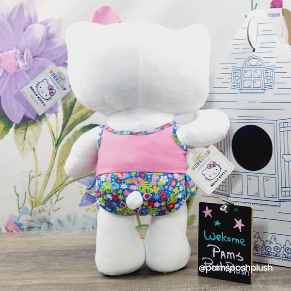 Build A Bear Hello Kitty Sanrio Summertime Plush Swimsuit Dress Clothe