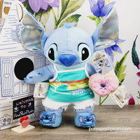 打造一只熊 Disney100 Stitch 庆典毛绒 Disney 100 和 Stitch 拖鞋