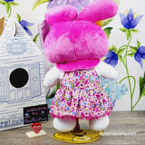 Build A Bear MY MELODY 卡哇伊 Hello Kitty 三丽鸥连衣裙和图案 T 恤毛绒玩具