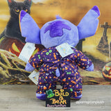 Build A Bear Disney Halloween STITCH Plush Bundle Suit Frankenstein Wristie 2023