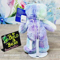 Build A Bear MINI Purple Hoppy Swirl Frog 9" Spring Plush Small Tie Dye