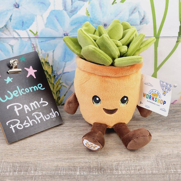 succulent build a bear Build A Bear Succulent Flower Pot 10" Buddies New Minis – PamsPoshPlush