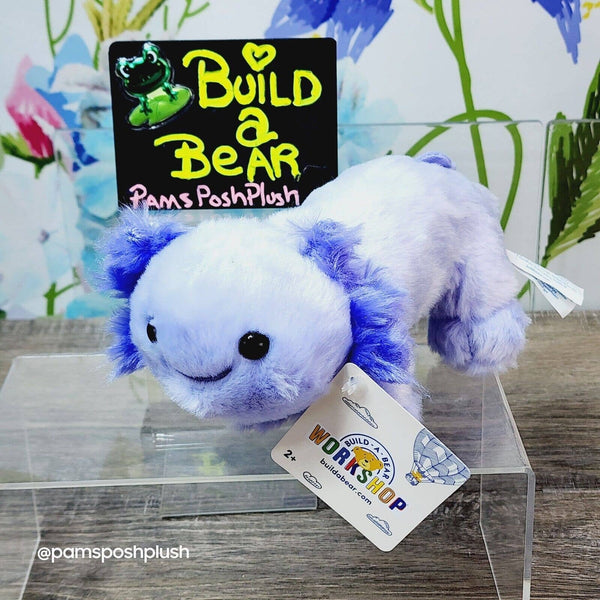 Build A Bear Baby MINI 蝾螈薰衣草毛绒伙伴 Smallfries BAB 紫色